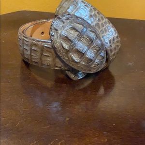 Ginuwine hundred percent alligator belt